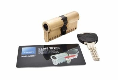 cilindro de alta seguridad tesa 40 40 tk100 laton 1